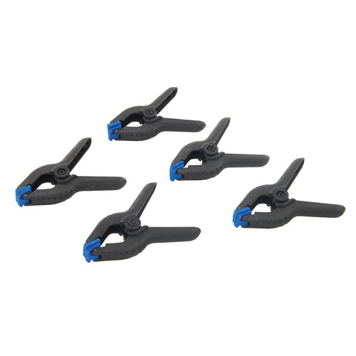 Silverline 435082 Spring Clamps 5pk - 100mm Length / 40mm Jaw - Voyto Ltd Online