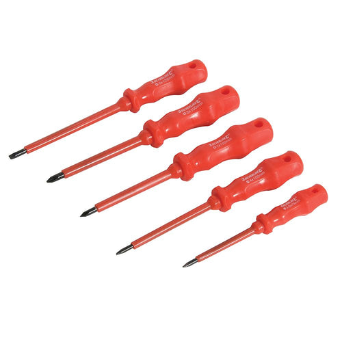 Silverline 598497 Insulated Screwdriver Set 5pce - 5pce - Voyto Ltd Online