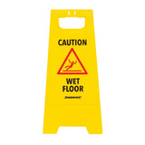 Silverline 883504 'A' Frame Caution Wet Floor Sign - 295 x 610mm English - Voyto Ltd Online