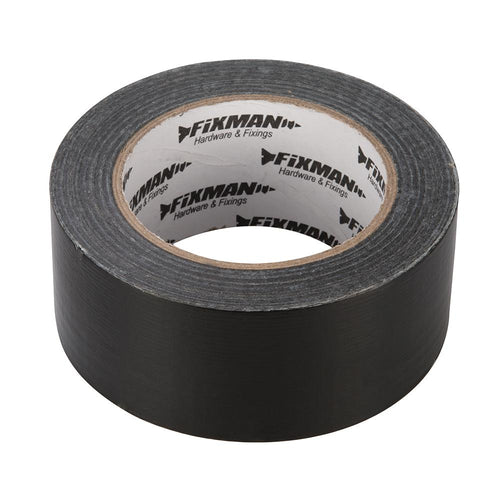 Fixman 188845 Heavy Duty Duct Tape - 50mm x 50m Black - Voyto Ltd Online
