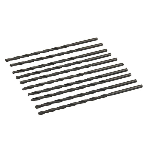 Silverline 868519 Metric HSS-R Long Series Bits 10pk - 3.5 x 110mm - Voyto Ltd Online