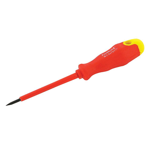 Silverline 196556 Insulated Soft-Grip Screwdriver - 2.5 x 75mm - Voyto Ltd Online