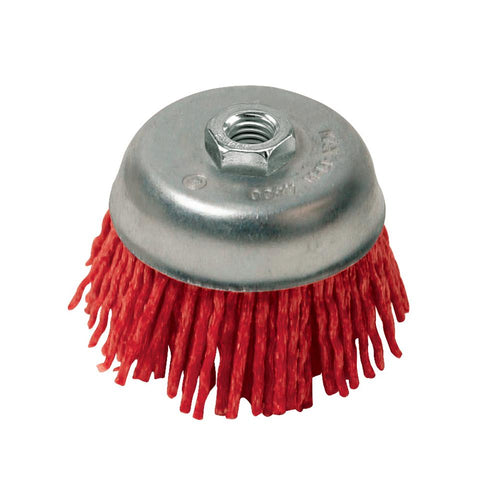 Silverline 217606 Filament Abrasive Cup Brush - 75mm Coarse - Voyto Ltd Online