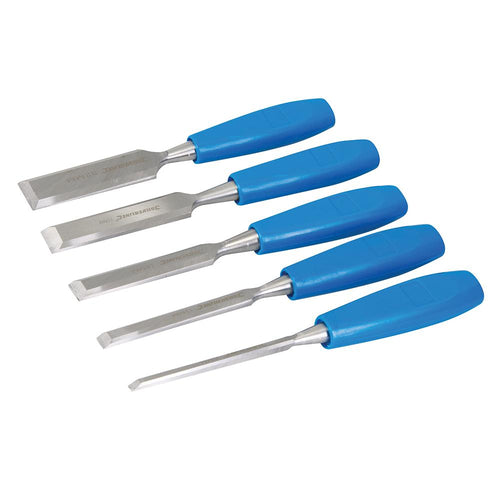 Silverline CB19 Wood Chisel Set 5pce - 5pce - Voyto Ltd Online