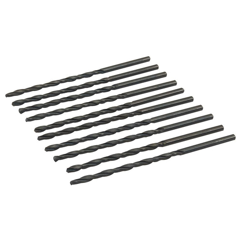 Silverline 427533 Metric HSS-R Long Series Bits 10pk - 4.5 x 126mm - Voyto Ltd Online