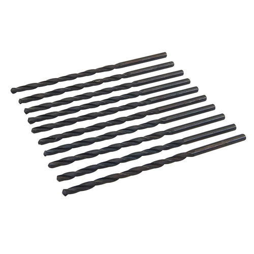 Silverline 244958 Metric HSS-R Long Series Bits 10pk - 5.0 x 132mm - Voyto Ltd Online