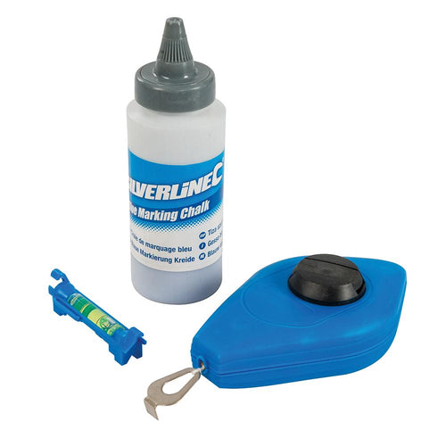Silverline 763548 Chalk Line Set 3pce - 16m - Voyto Ltd Online
