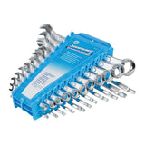Silverline 633470 Combination Spanner Set 22pce - 6 - 22mm & 1/4 - 7/8" - Voyto Ltd Online