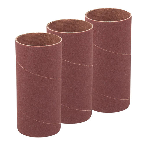 Silverline 277286 114mm Bobbin Sleeves 3pk - 51mm 60 Grit - Voyto Ltd Online