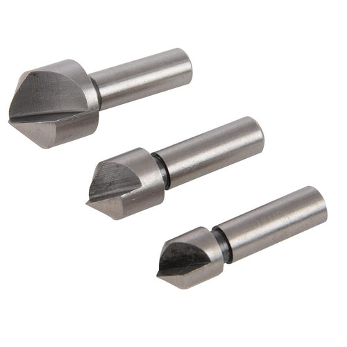 Silverline 298527 HSS Countersink Set 3pce - 3pce - Voyto Ltd Online