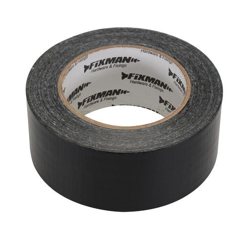 Fixman 190160 Super Heavy Duty Duct Tape - 50mm x 50m Black - Voyto Ltd Online