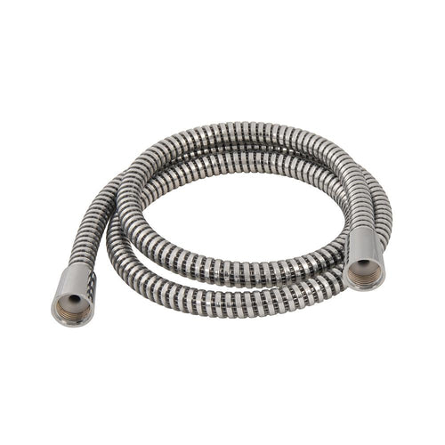 Plumbob 418144 Black / Silver Corrugated PVC Shower Hose - 1.5m - Voyto Ltd Online