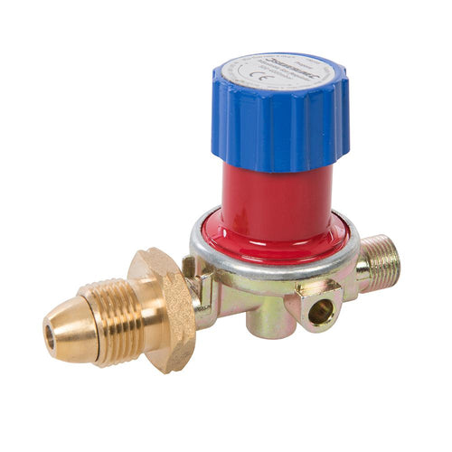 Silverline 196559 Adjustable Propane Gas Regulator - 500 - 4000mbar - Voyto Ltd Online