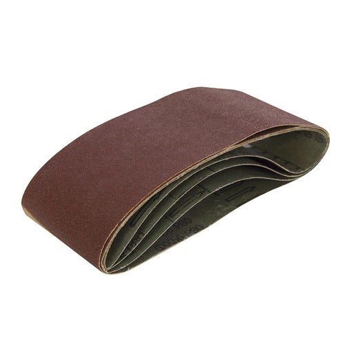 Triton 593704 Sanding Belt 75 x 480mm 5pk - 60 Grit - Voyto Ltd Online