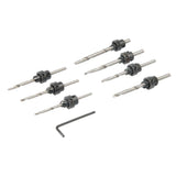 Silverline 273222 Drill & Countersink Set 7pce - 3 - 6mm - Voyto Ltd Online