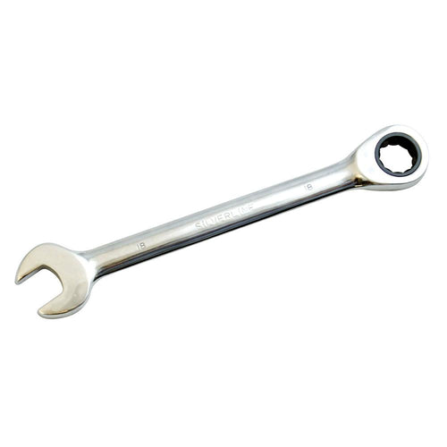Silverline 793777 Fixed Head Ratchet Spanner - 18mm - Voyto Ltd Online