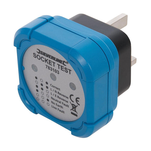 Silverline 783103 Socket Tester - 13A UK - Voyto Ltd Online