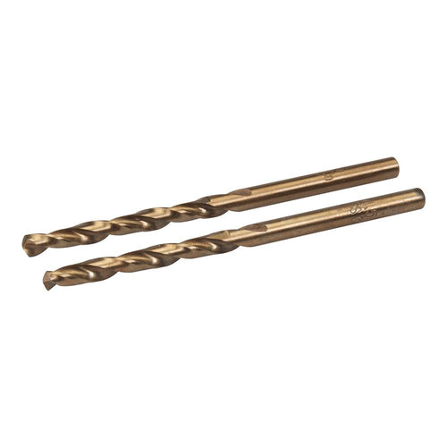 Silverline 598434 Cobalt Drill Bits 2pk - 4.5mm - Voyto Ltd Online