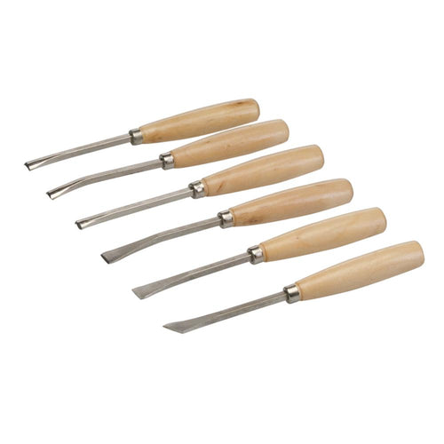 Silverline 250234 Carving Chisel Set 6pce - 6pce - Voyto Ltd Online