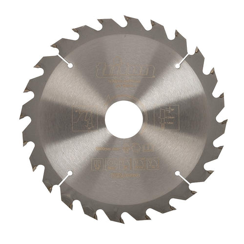 Triton 702531 Construction Saw Blade - 165 x 30mm 24T - Voyto Ltd Online