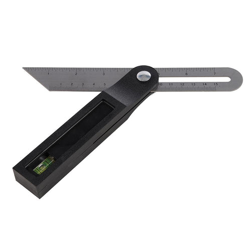 Silverline 460000 Sliding T Bevel with Spirit Level - 200mm - Voyto Ltd Online