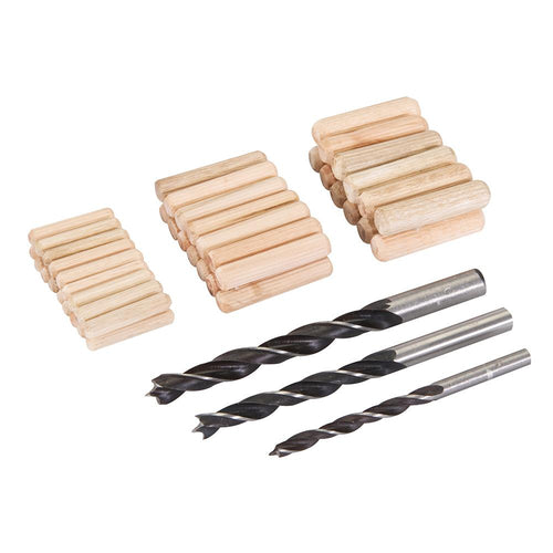 Silverline 675264 Dowel & Bit Set 47pce - 6, 8 & 10mm - Voyto Ltd Online