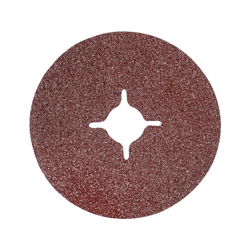 Silverline 918542 Fibre Discs 115 x 22.23mm 10pk - 115mm 36 Grit - Voyto Ltd Online