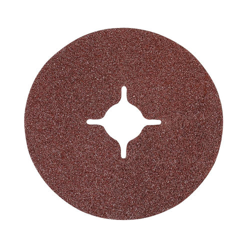 Silverline 583260 Fibre Discs 115 x 22.23mm 10pk - 115mm 60 Grit - Voyto Ltd Online