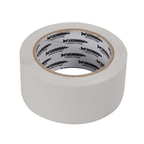 Fixman 194314 Builders Tape - 50mm x 33m White - Voyto Ltd Online