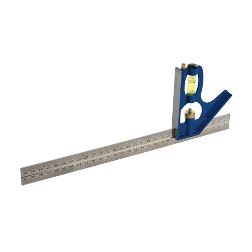 Silverline SL31 Heavy Duty Combination Square - 300mm - Voyto Ltd Online