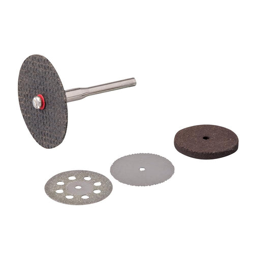 Silverline 783161 Rotary Tool Cutting & Grinding Disc Set 5pce - 22, 32mm Dia - Voyto Ltd Online