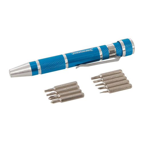 Silverline 633922 Precision Screwdriver Set 9pce - 110mm - Voyto Ltd Online