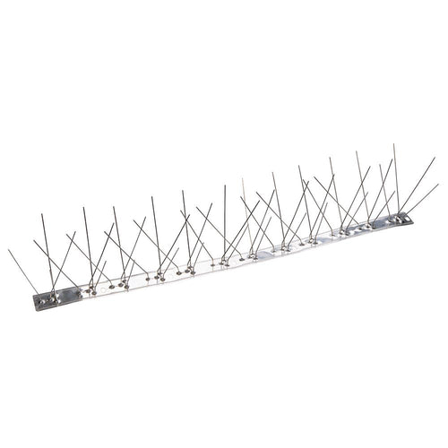Fixman 196435 Stainless Steel Bird Spikes 10pk - 500mm (4 Spike) - Voyto Ltd Online