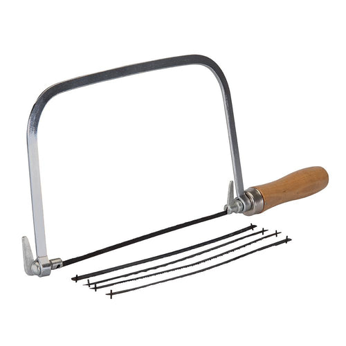 Silverline SW45 Coping Saw & 5 Blades - 170mm - Voyto Ltd Online
