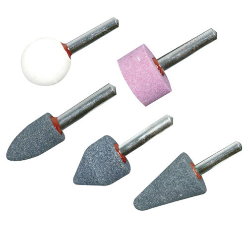 Silverline DA100 Mounted Stone Set 5pce - 6mm Shank - Voyto Ltd Online