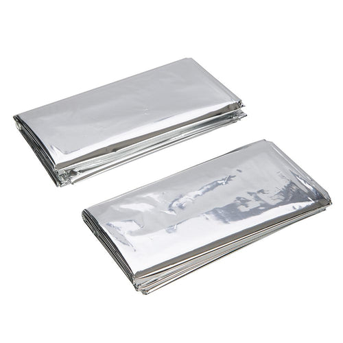Silverline 226306 Emergency Blanket 2pk - 1m x 2m - Voyto Ltd Online