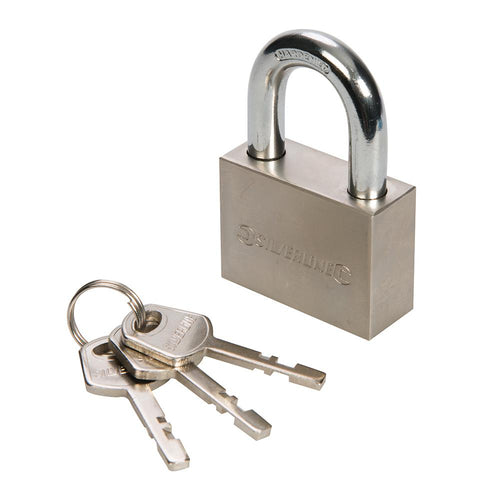 Silverline 595754 Steel Padlock - 50mm - Voyto Ltd Online