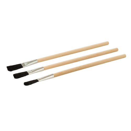 Dickie Dyer 405674 Flux Brushes 3pk - Wooden Handle - Voyto Ltd Online