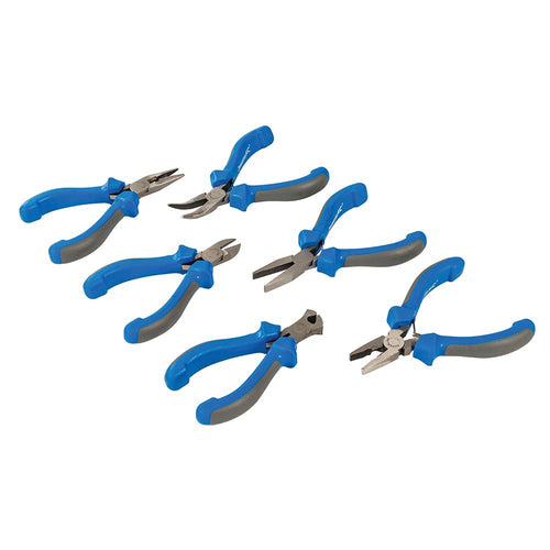 Silverline 633889 Mini Pliers Set 6pce - 6pce - Voyto Ltd Online