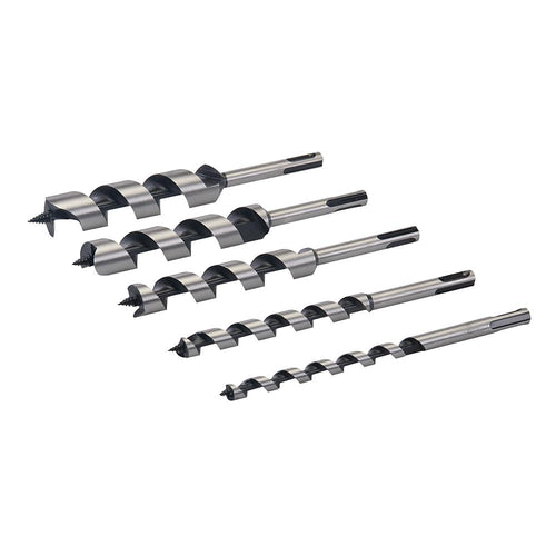 Silverline 633483 SDS Plus Auger Bit Set 5pce - 10 - 25mm - Voyto Ltd Online