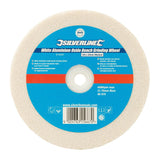 Silverline 915507 White Aluminium Oxide Bench Grinding Wheel - 150 x 20mm Medium - Voyto Ltd Online