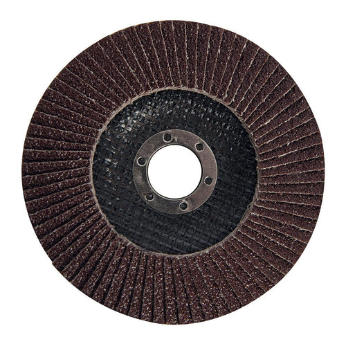 Silverline 868810 Aluminium Oxide Flap Disc - 125mm 40 Grit - Voyto Ltd Online