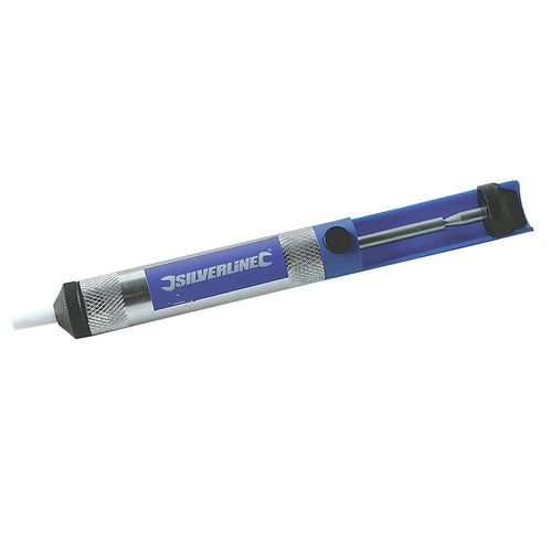 Silverline 633609 Metal Solder Sucker - 185mm - Voyto Ltd Online