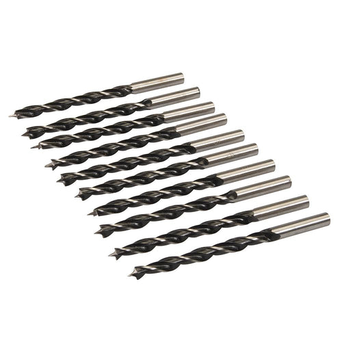 Silverline 425714 Lip & Spur Drill Bits - 6mm 10pk - Voyto Ltd Online
