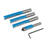 Silverline 250589 Kitchen Router Bit Set 4pce - 12 & 8mm - Voyto Ltd Online