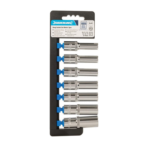 Silverline 544493 Deep Socket 1/2" Drive 12pt Metric - 24mm - Voyto Ltd Online