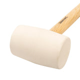 Silverline 633608 White Rubber Mallet - 16oz (454g) - Voyto Ltd Online