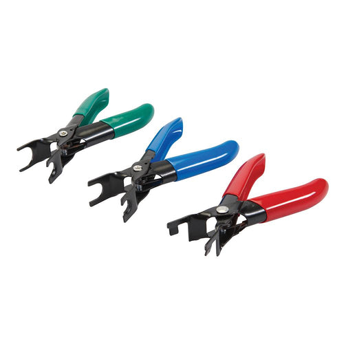 Silverline 884693 Flexible Hose Clamp Set 3pce - 3pce - Voyto Ltd Online