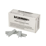 Fixman 810318 10J Galvanised Staples 5000pk - 11.2 x 12 x 1.17mm - Voyto Ltd Online