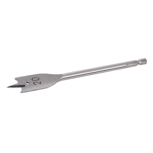 Silverline 129045 Flat Bit - 20mm - Voyto Ltd Online